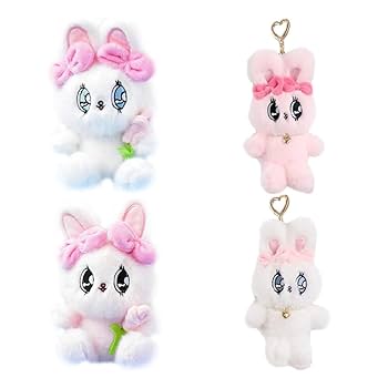 EstherBunnyRivieraぬいぐるみキーホルダーセット10袋 Qoo10] 【正規品 正規版ライセンス 】 エスター